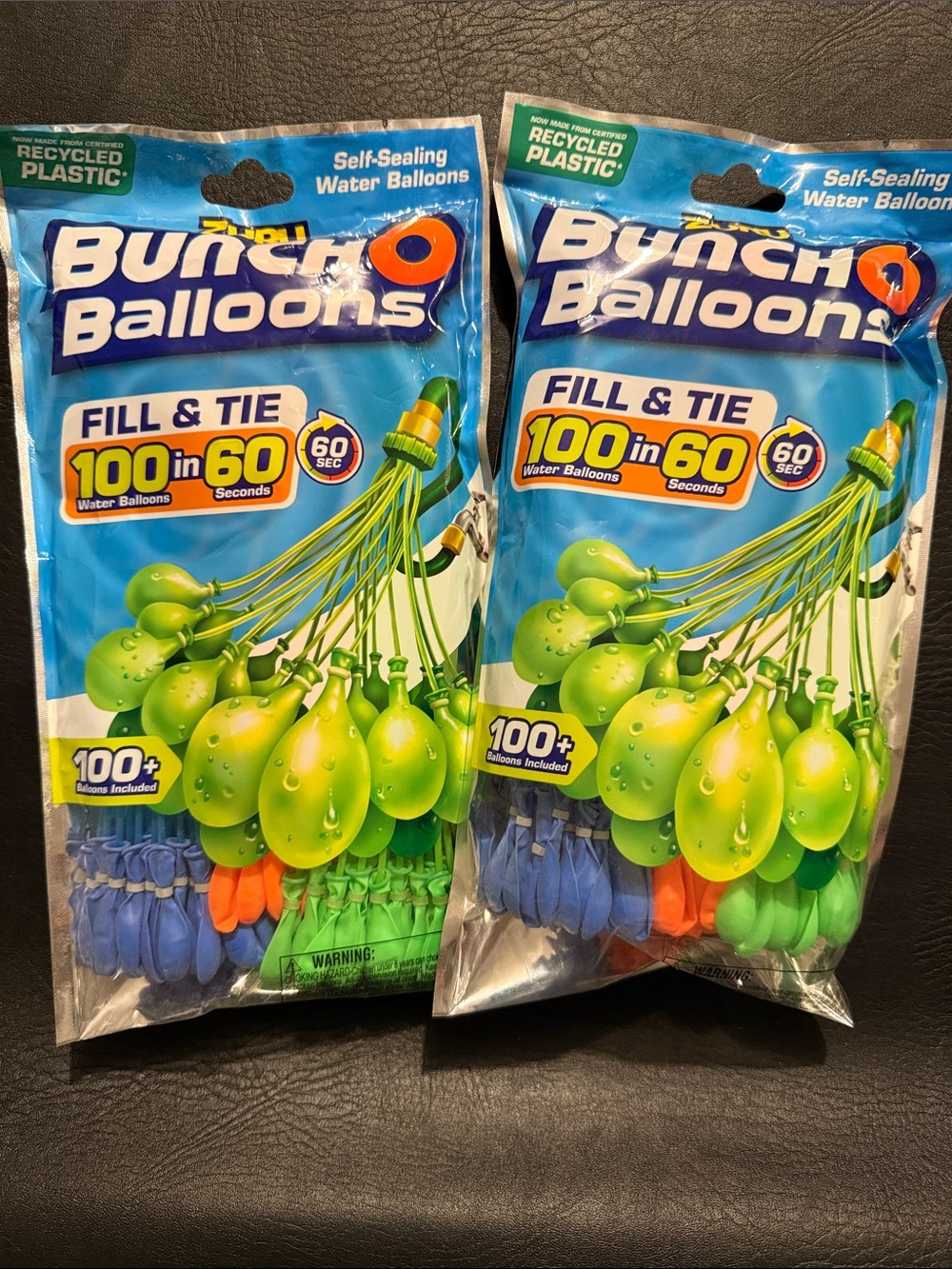 NWTBunch O Balloons Self-Sealing Water Balloons - Green/Blue/Orange